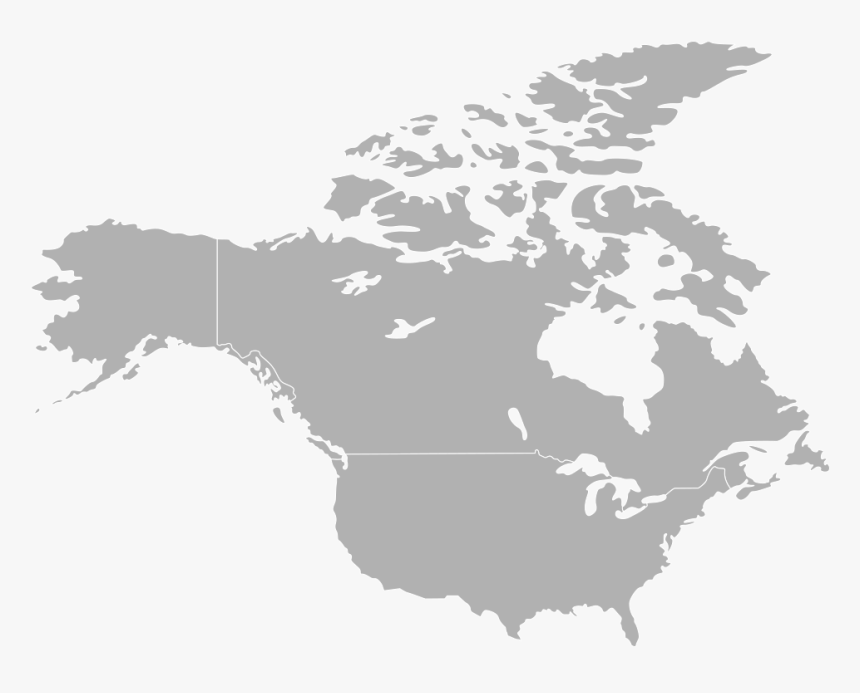 North America Map Png, Transparent Png
