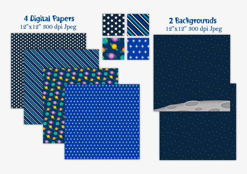 Space Clipart, Space Graphics & Illustrations, Astronauts - Illustration, HD Png Download