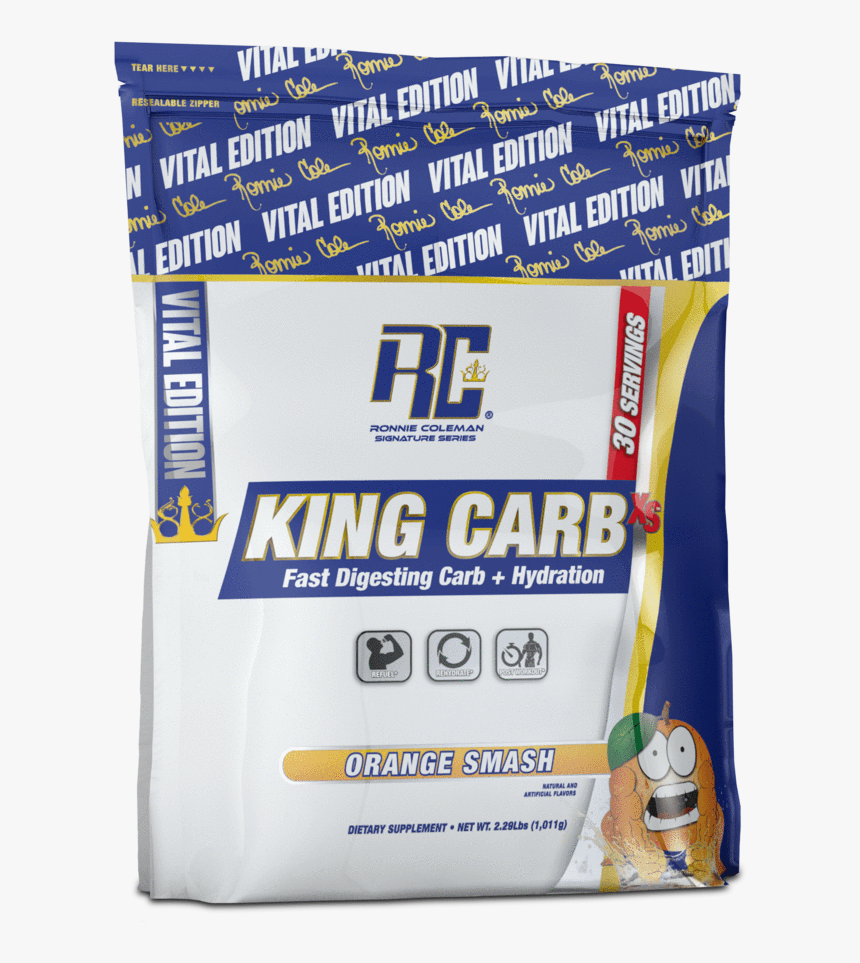 Ronnie Coleman Signature Series Carb King Carb - Packaging And Labeling, HD Png Download