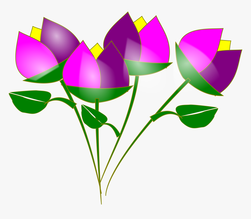 Beautiful Clipart - Stylish Flower Png, Transparent Png