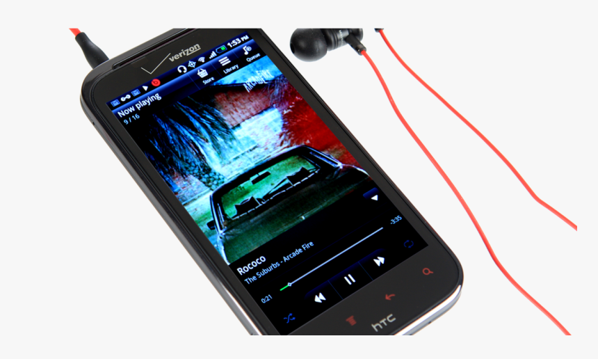 Transparent Madden Mobile Png - Phone With Headphones Png, Png Download