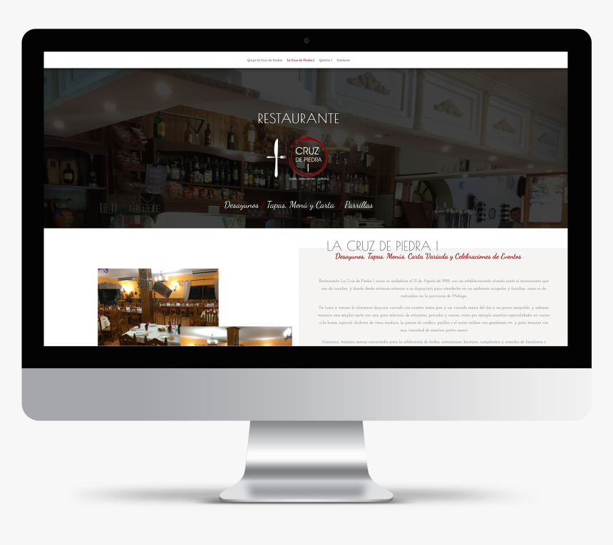Restaurante La Cruz De Piedra - Computer Monitor, HD Png Download
