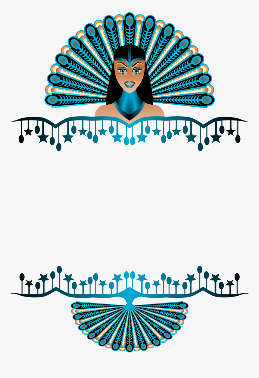 Peacock Feather Border Clipart - Peacock Vector A Png, Transparent Png