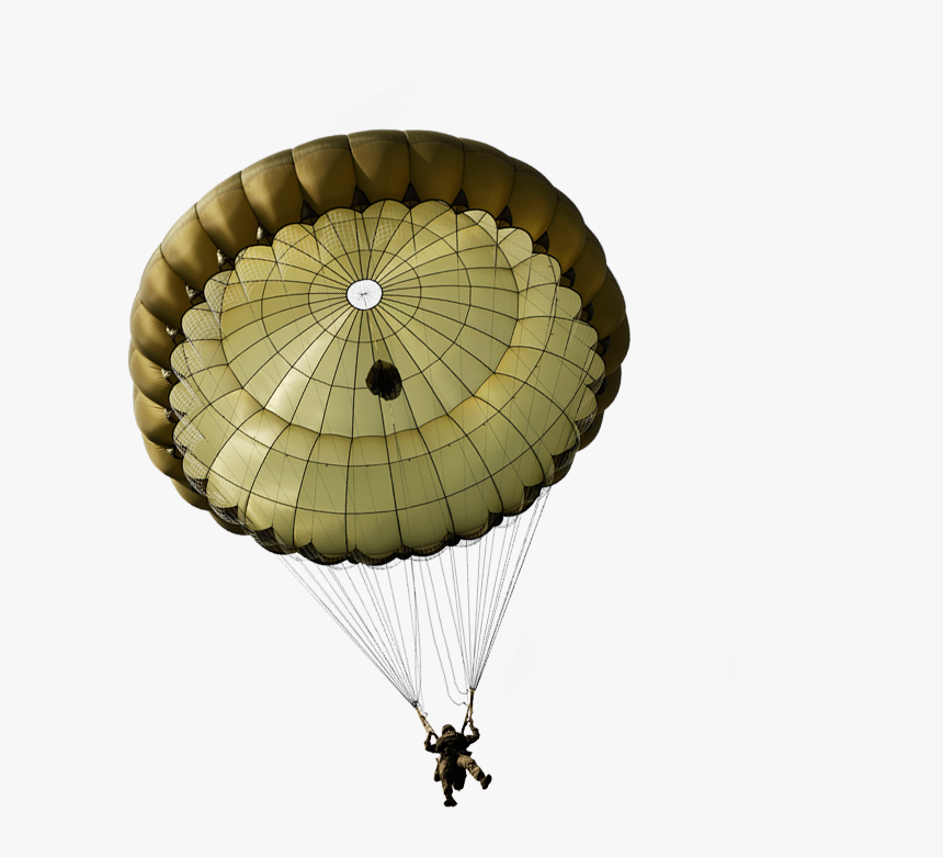 Ww2 Parachute Png, Transparent Png