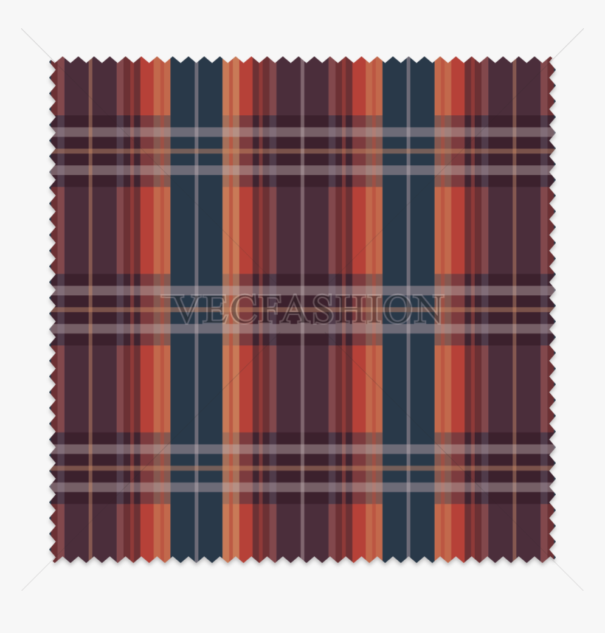 Fabric Vector Melange - Tartan, HD Png Download