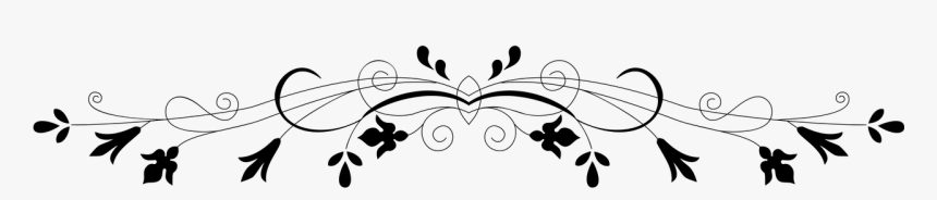 Collection Of Free Vector Flourishes Florid - Line Art Transparent Designs, HD Png Download