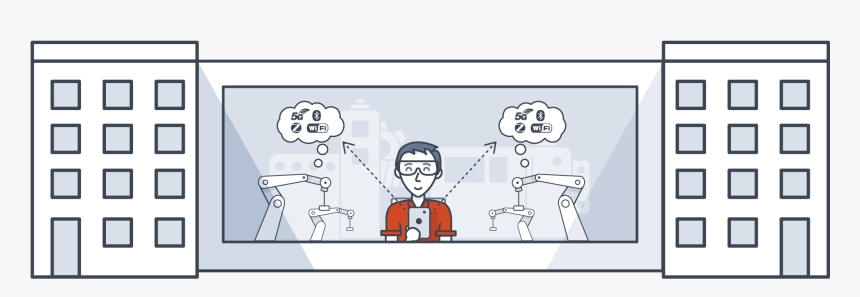 Wireless-connectivity - Cartoon, HD Png Download