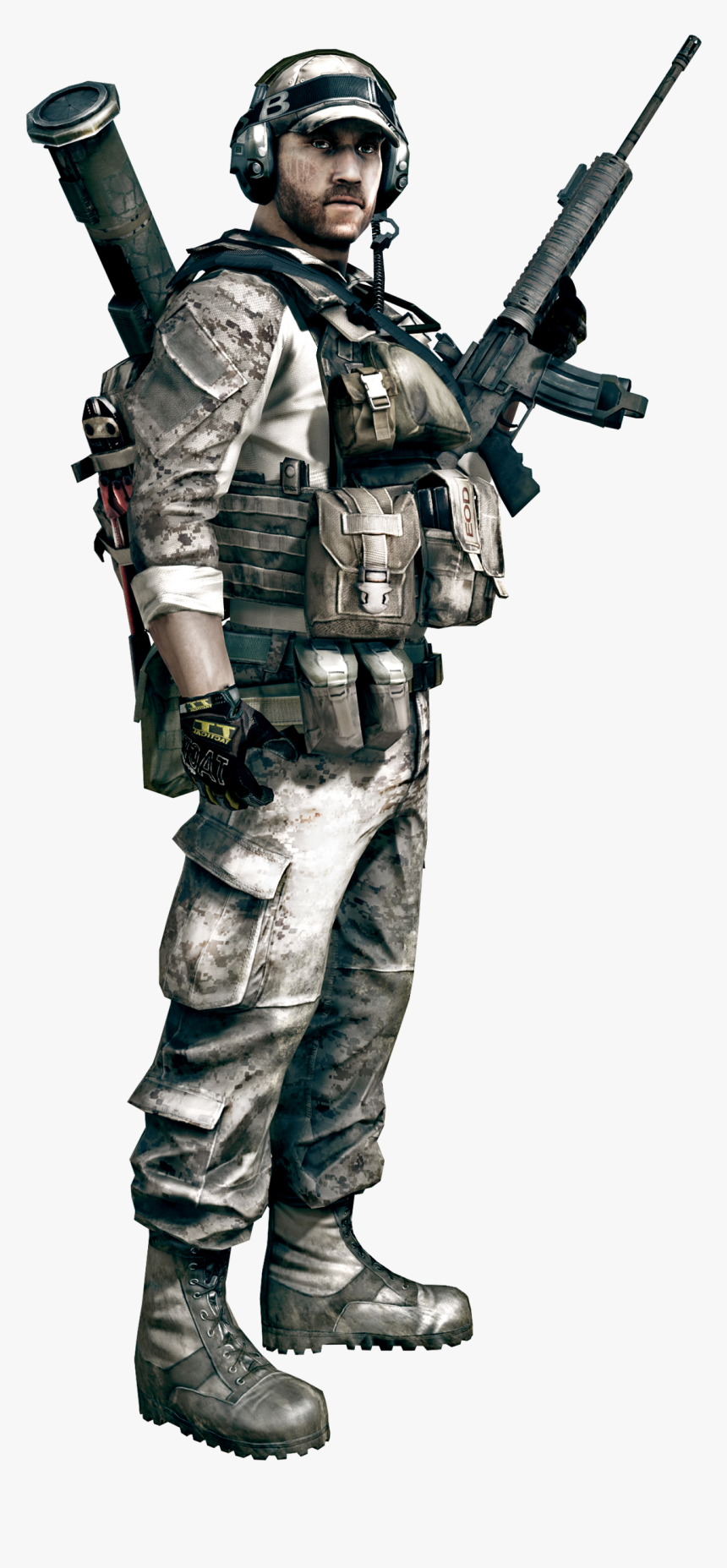 Download Battlefield Png Clipart - Battlefield 3 Us Engineer, Transparent Png