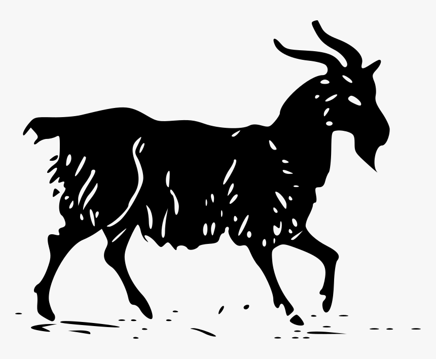 Medium Image Png - Siluet Kambing Png, Transparent Png