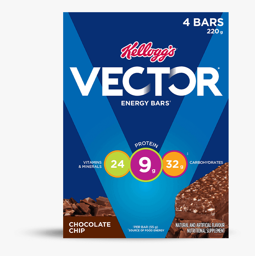 Vector Chocolate Chip Energy Bar, HD Png Download