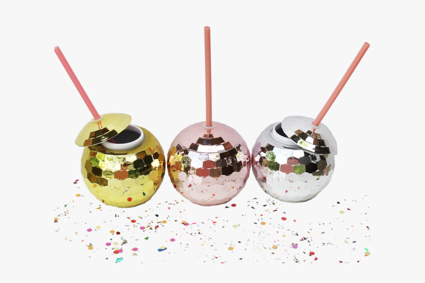 *new* Disco Ball Drink Tumbler - Cup, HD Png Download