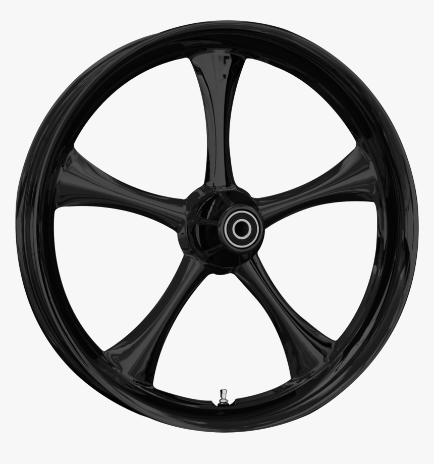 Black Motorcycle Wheels, HD Png Download