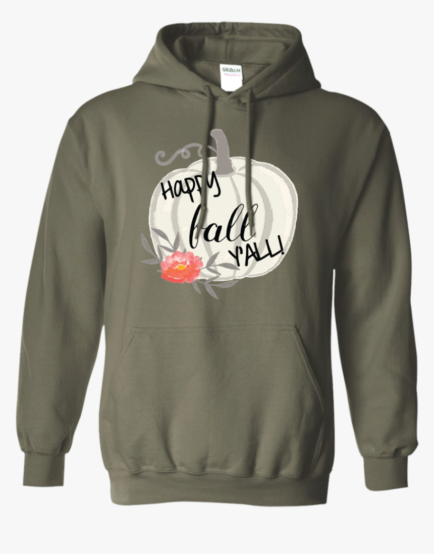 Happy Fall Y All Watercolor Pumpkin Hoodie Sweatshirt - Meninist Hoodie, HD Png Download