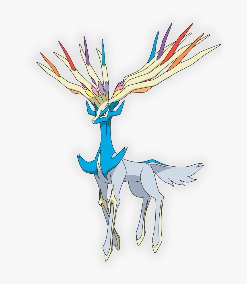 Xerneas Col3 - Xerneas Shiny Png, Transparent Png