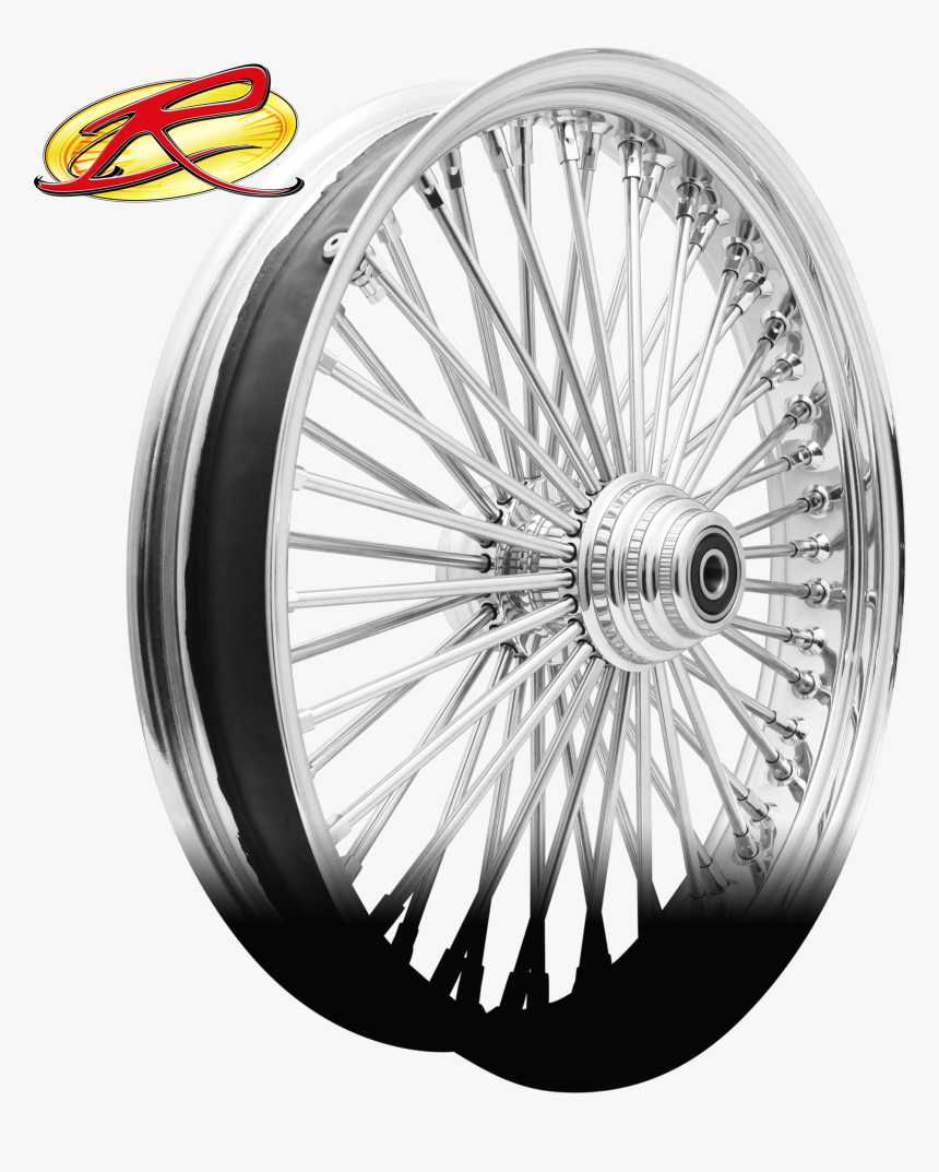 Fat 50 Spoke Wheels - Bicycle Hub, HD Png Download