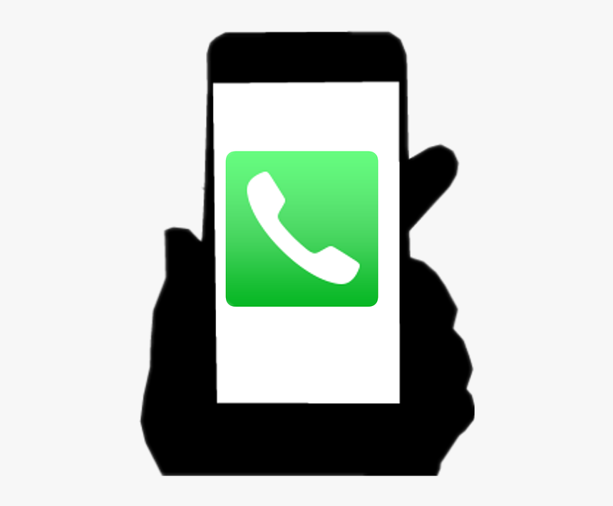 Call, Ringing, Answer, Hand, Silhouette, Clipart - Clip Art, HD Png Download