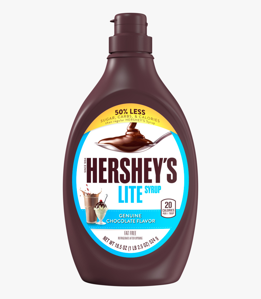 Product Image - Hershey's Lite Chocolate Syrup, HD Png Download