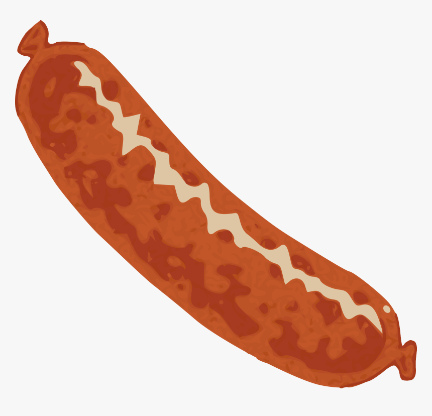 Cartoon Sausage Clipart - Sausage Png, Transparent Png