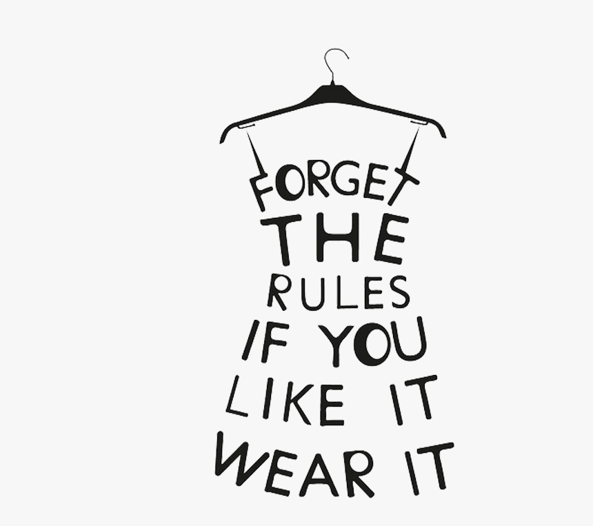 And Fashion Typography Printing Black White Chanel, HD Png Download