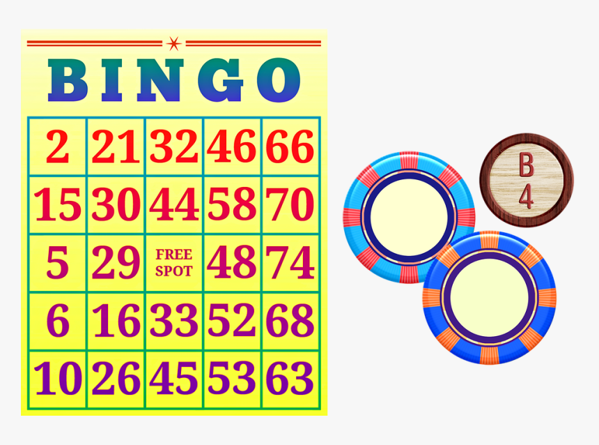 Bingo, Jogo, Vitória, Número, Jogos De Azar - Numbers Bingo Games, HD Png Download