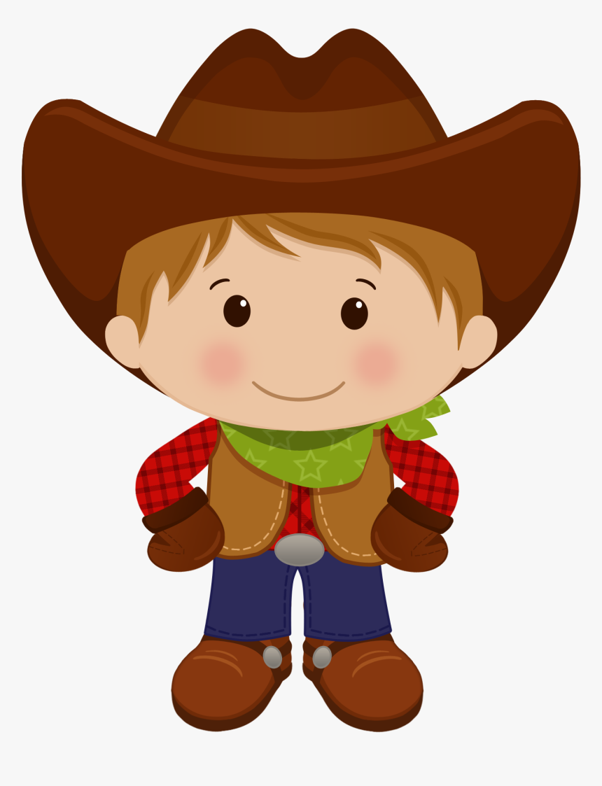 Western Christmas Clip - Vaquero Animado, HD Png Download