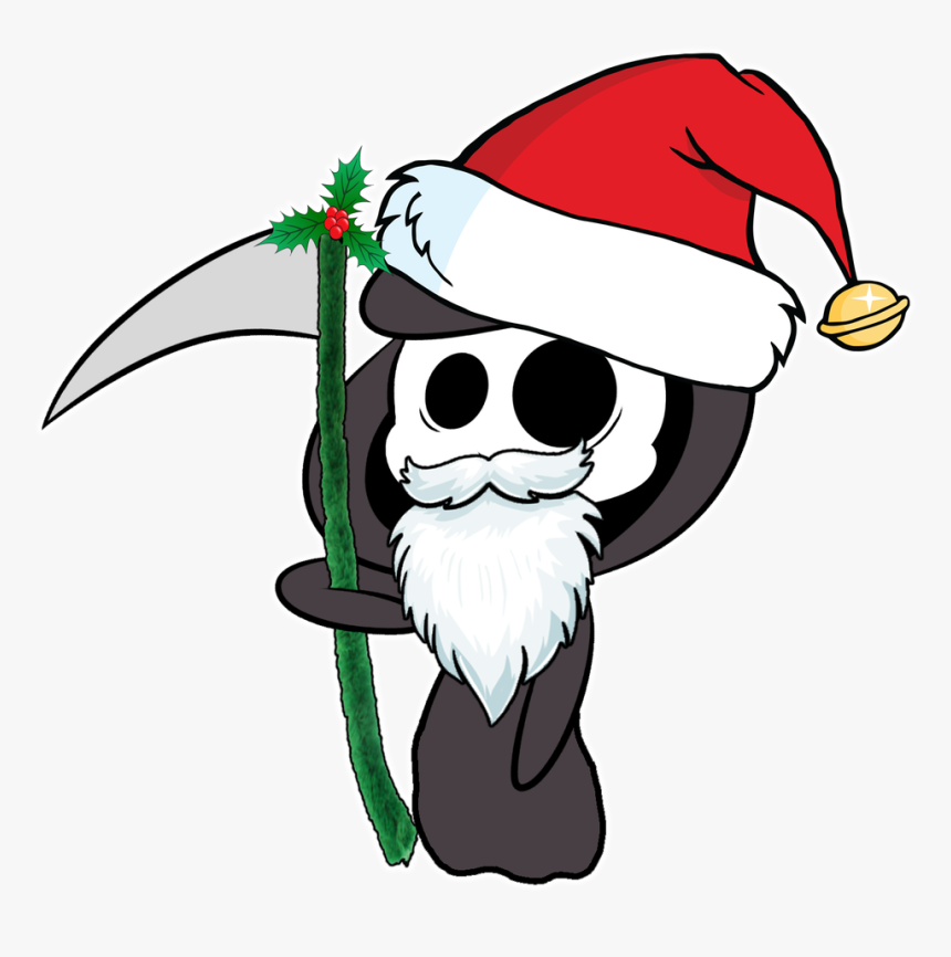 Transparent Grim Reaper Scythe Png - Santa Brain, Png Download
