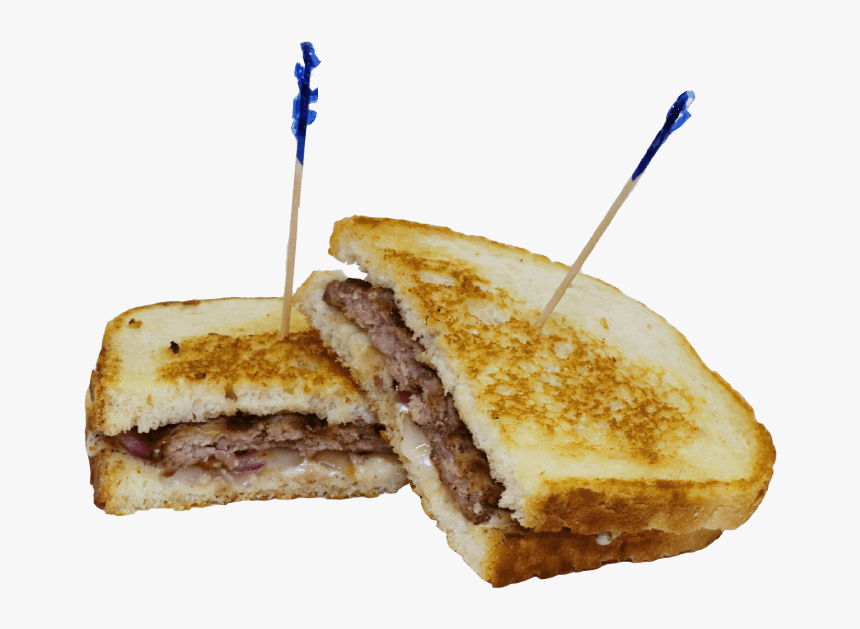 Patty Melt Sandwich - Fast Food, HD Png Download