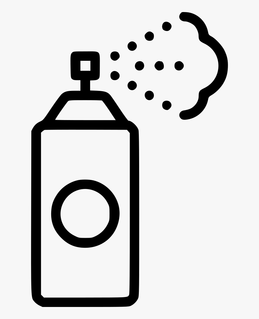 Airbrush Spray Deodorant Tool - Transparent Aerosol Clipart, HD Png Download