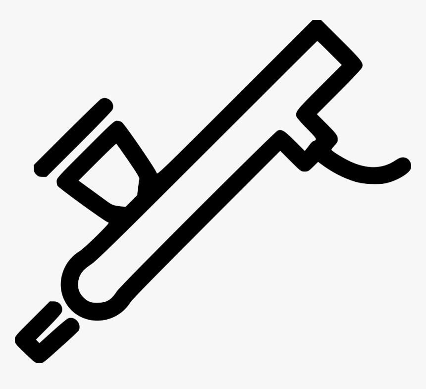 Airbrush Air Brush Tool In Ms Paint, HD Png Download , Transparent