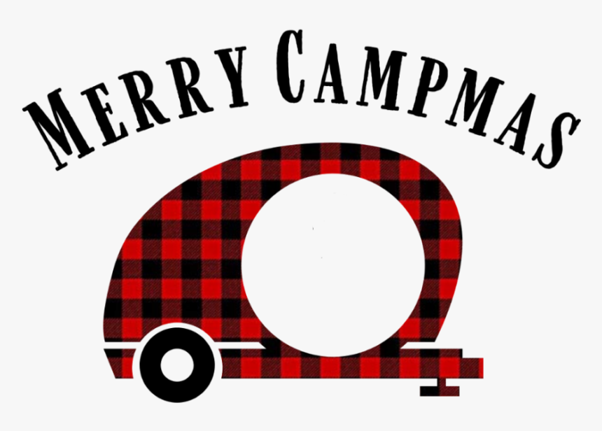 Merry Campmas Camper Free Png - Circle, Transparent Png