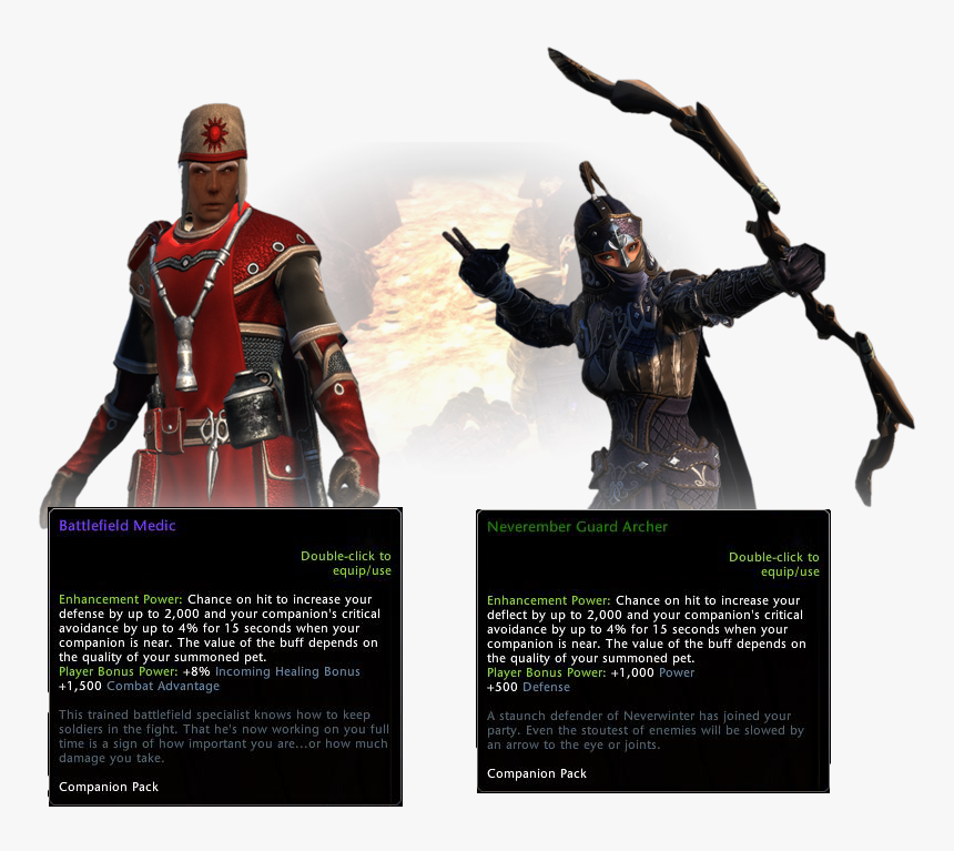 Neverwinter Battlefield Medic, HD Png Download