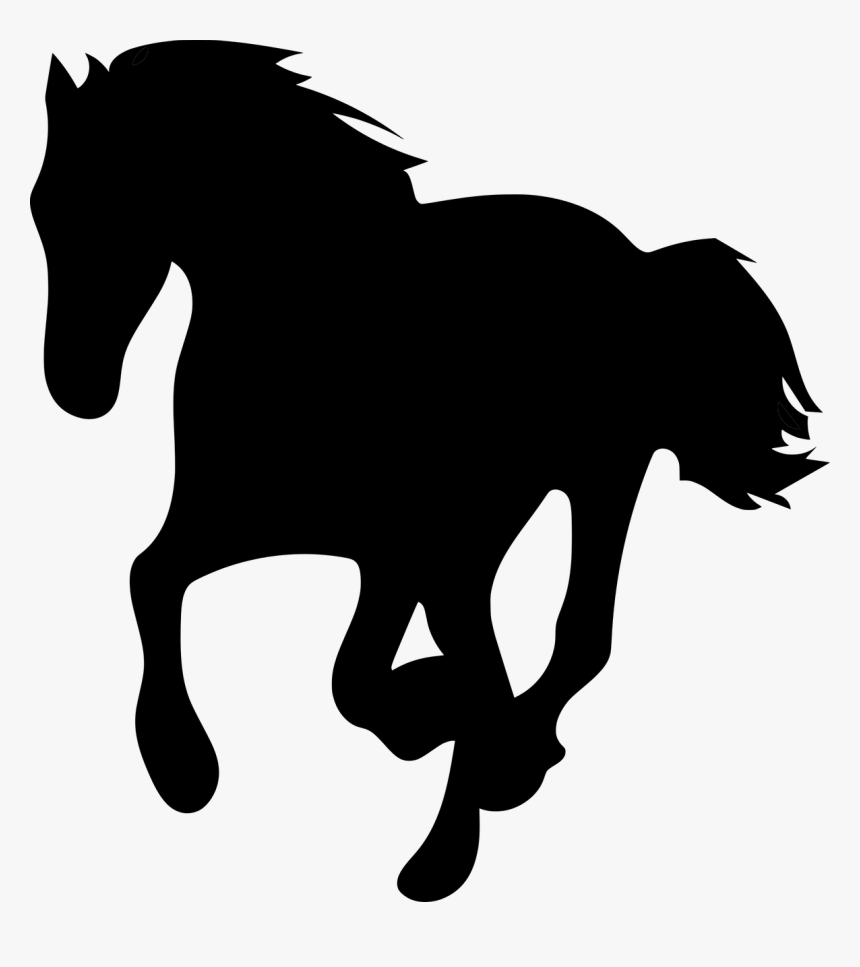 Horse Animal Running Front Silhouette Designs Transparent Running Horse Silhouette Png Png Download Transparent Png Image Pngitem