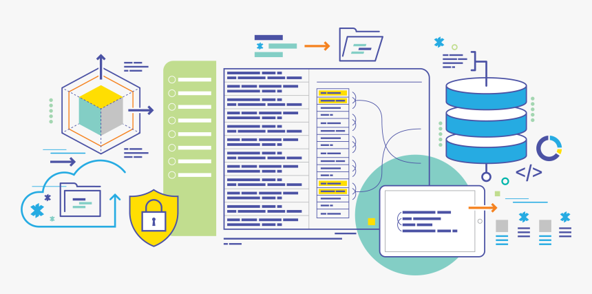 Database Blockchain, HD Png Download