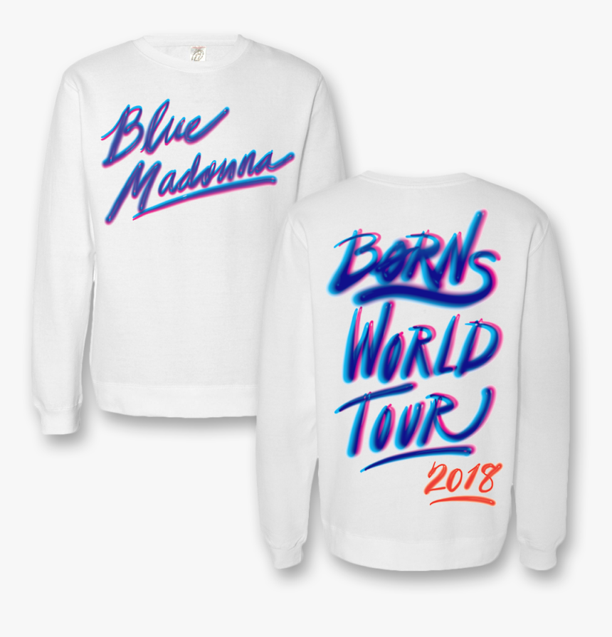 Borns Blue Madonna Shirt, HD Png Download