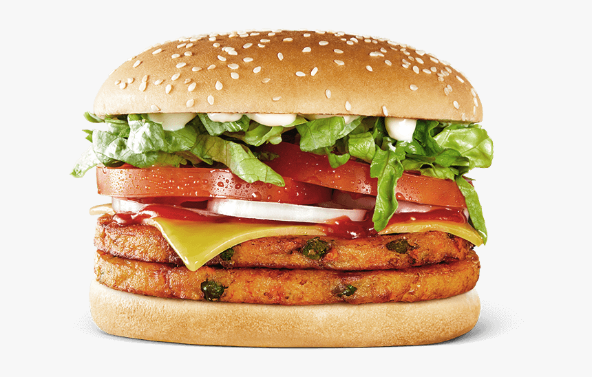 Vegan Cheeseburger - Hungry Jacks Vegan Burger, HD Png Download