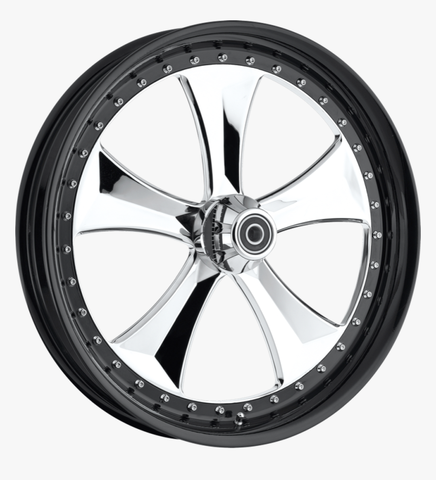 Straight Spoke Motorcycle Wheel - Wheel, HD Png Download