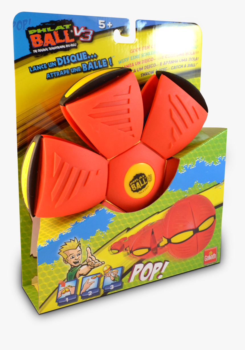 Spellen En Speelgoed - Palla Che Si Trasforma In Frisbee, HD Png Download