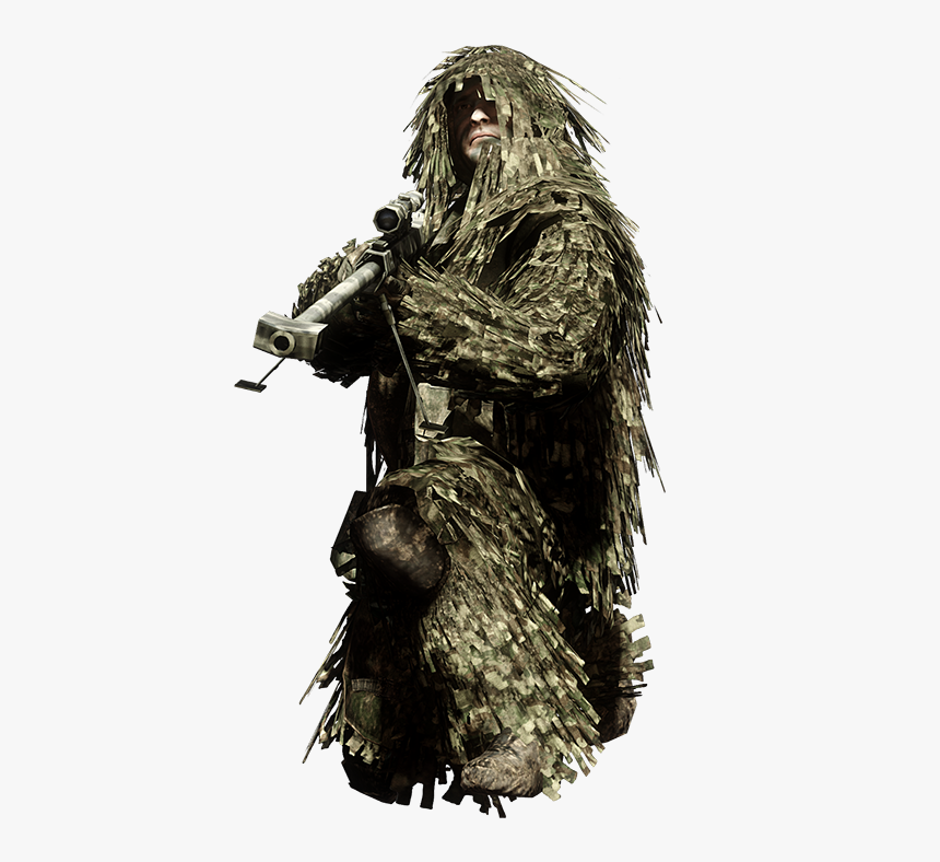 Battlefield Transparent Soilder - Battlefield Bad Company 2 Recon, HD Png Download