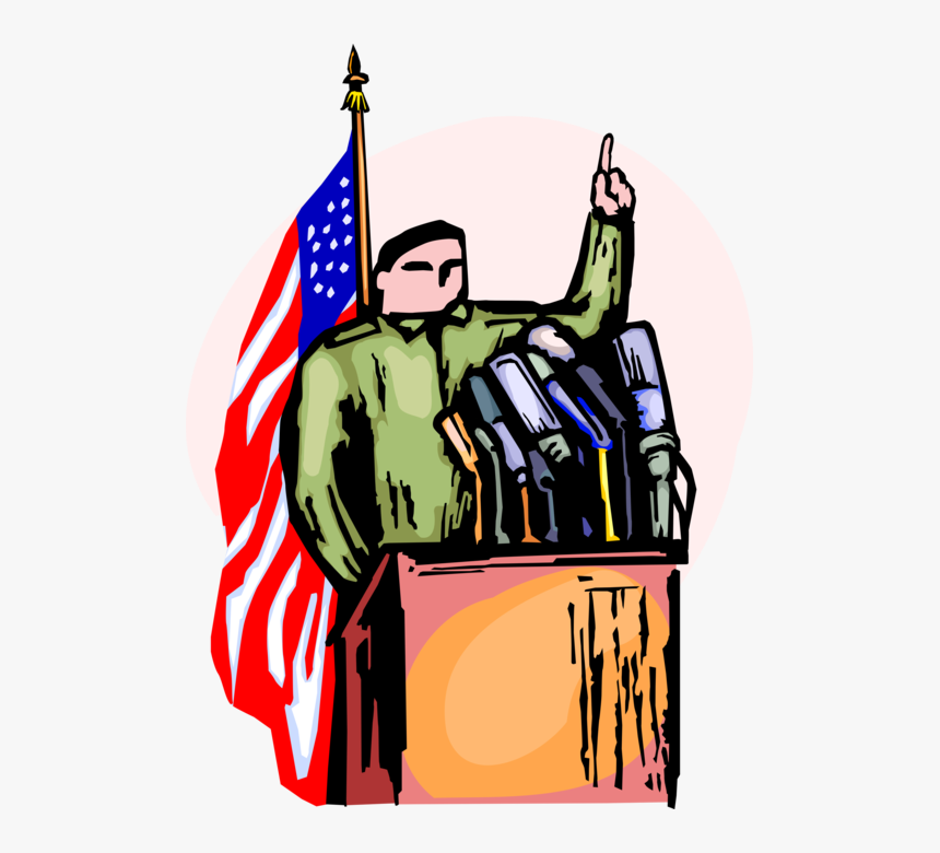 Vector Illustration Of United States Military Officer - Illustration, HD Png Download