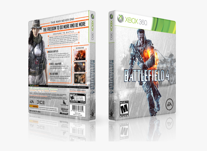 Battlefield 4 Box Art Cover - Battlefield, HD Png Download