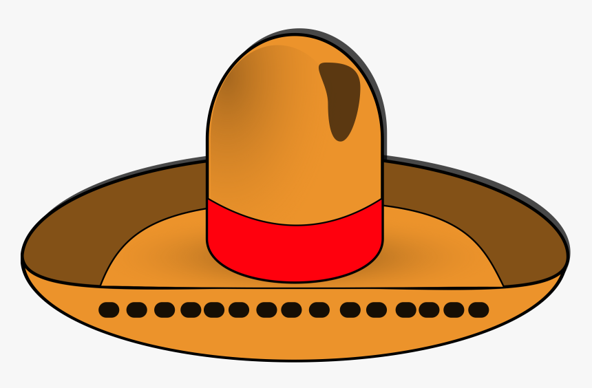 Sombrero Dave Pena 01 Svg Clip Arts - Sombrero With Clear Background, HD Png Download