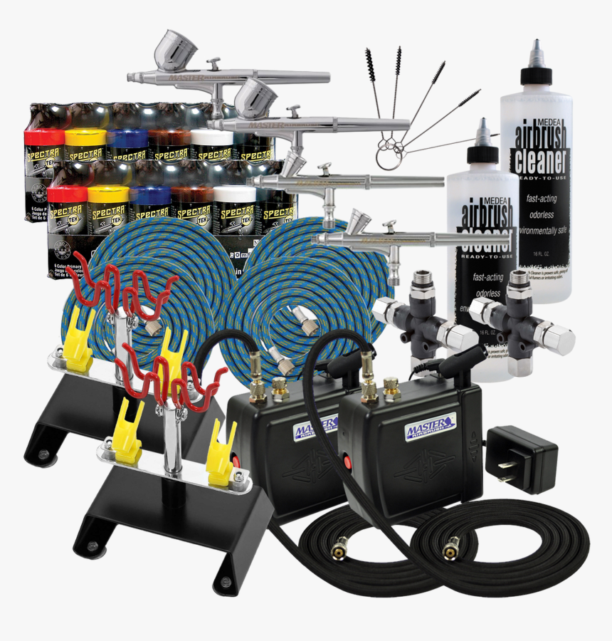 Haunted House Dual Airbrush Station, HD Png Download