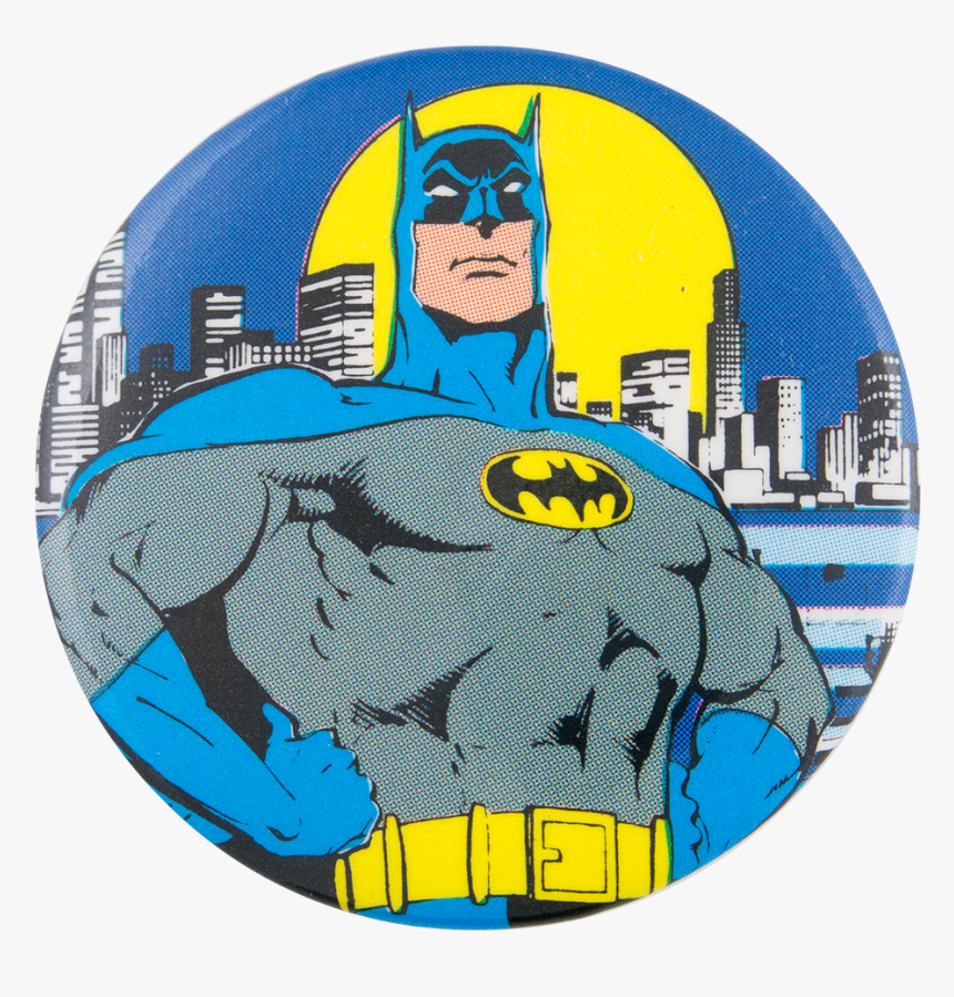 Batman 1980s Entertainment Button Museum - Batman Comic Book Printable, HD Png Download