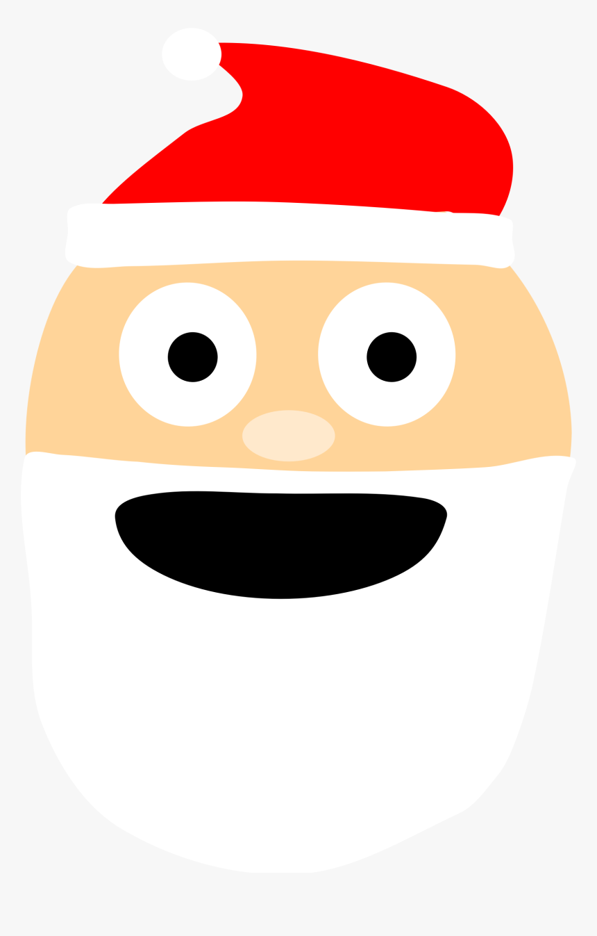 Santa Emoji Clip Arts, HD Png Download