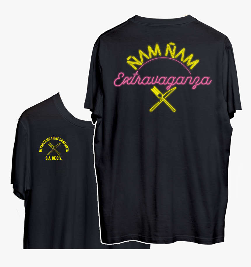 Ñam Ñam Extravaganza Playera, HD Png Download