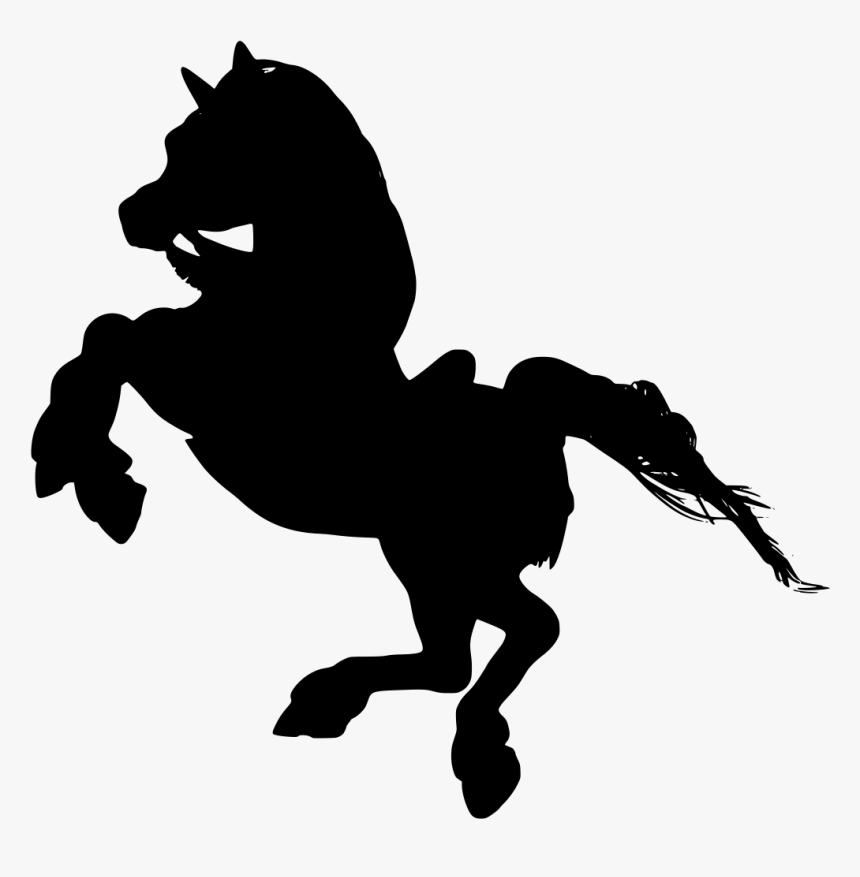 Prancing Horse Cartoon, HD Png Download