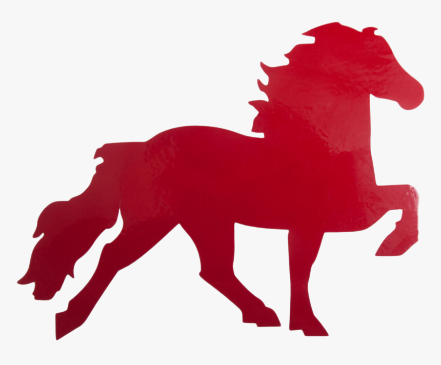Transparent Horse Head Silhouette Png - Icelandic Horse Dapple Black, Png Download