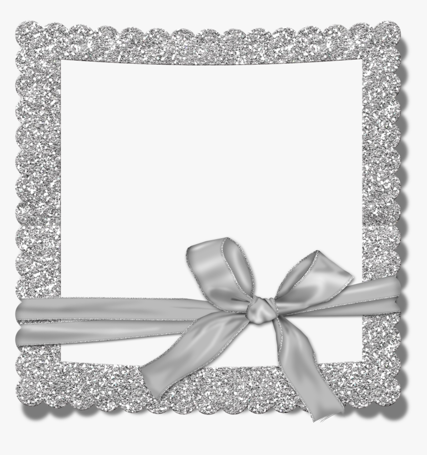 Clipart Bow Silver - Transparent Background Silver Shape, HD Png Download