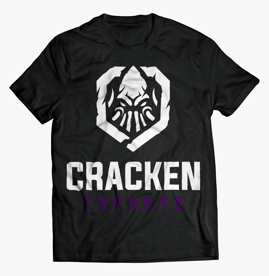 Playera Cracken Esports Negra - T Shirt Fugazi Officiel, HD Png Download