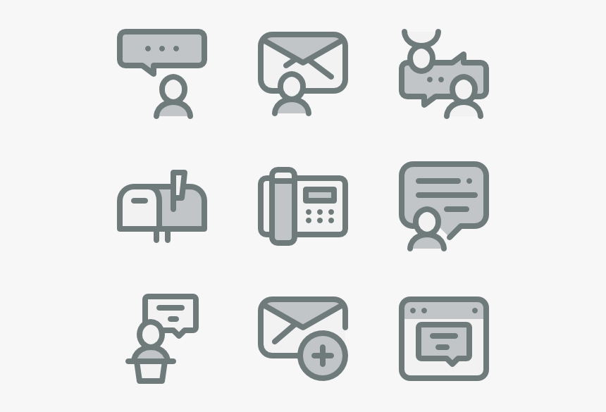 Essential Set - Electronic Device Icon Png, Transparent Png